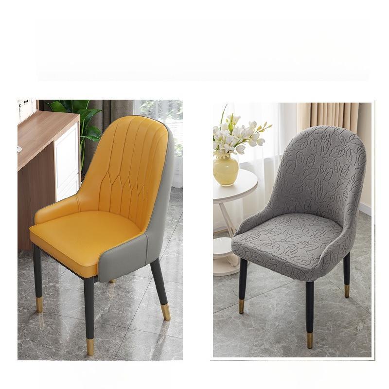 Simple Modern Large Semi-circular Arc Pineapple Chair with Armrests Chair Cover Cover Four Seasons Universal Elastic Chair Cover