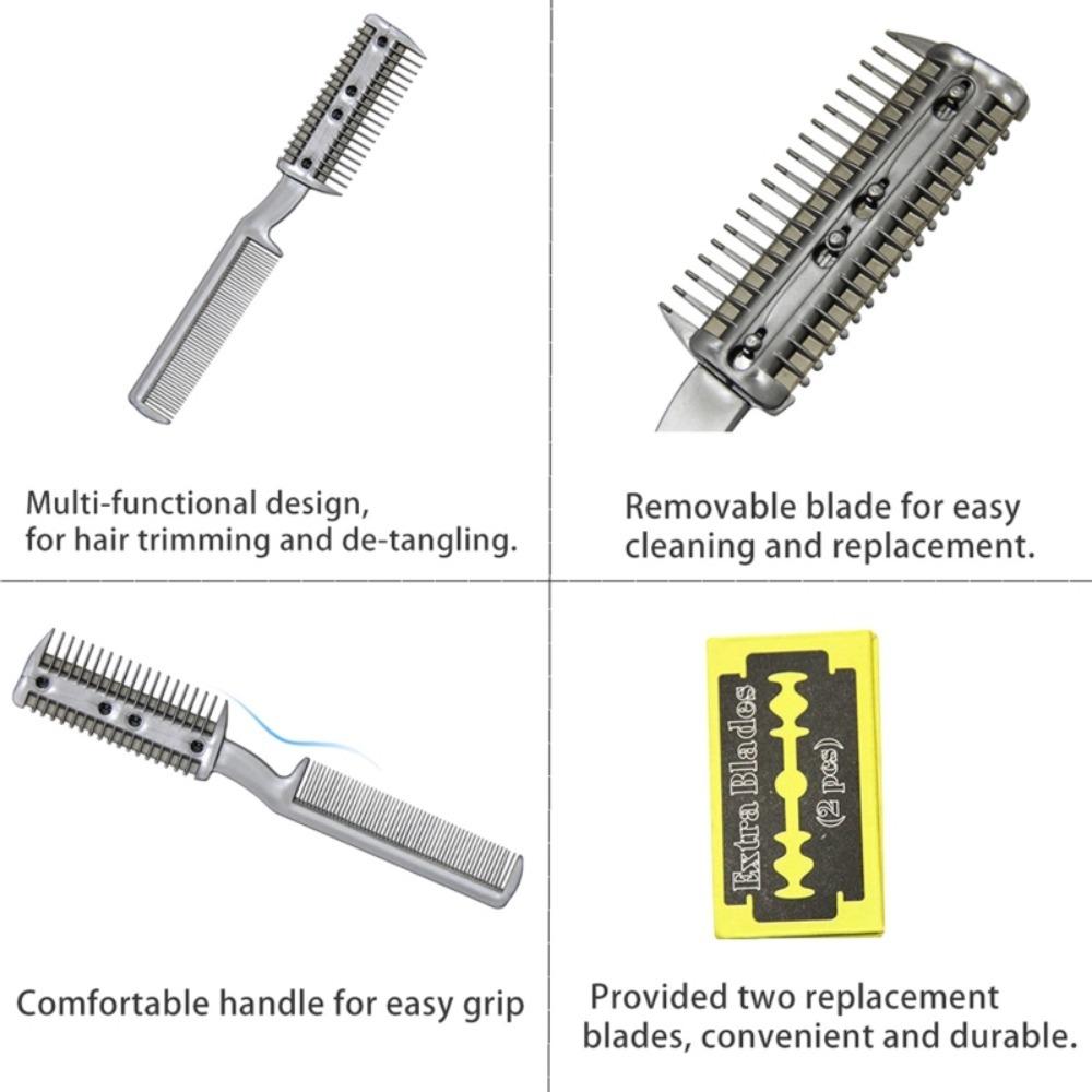 Blades for Pet Hairdressing Plastic Dog Hair Comb Cat Trimmer Cat Grooming Comb Hair Remover Comb