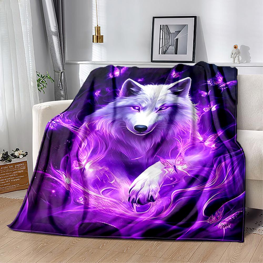 1pc Butterfly and Roses Blanket Soft Comfortable Lightweight All Season Multi Purpose Blanket Travel Camping Picnics Sofa Office Bed Living Room Gift