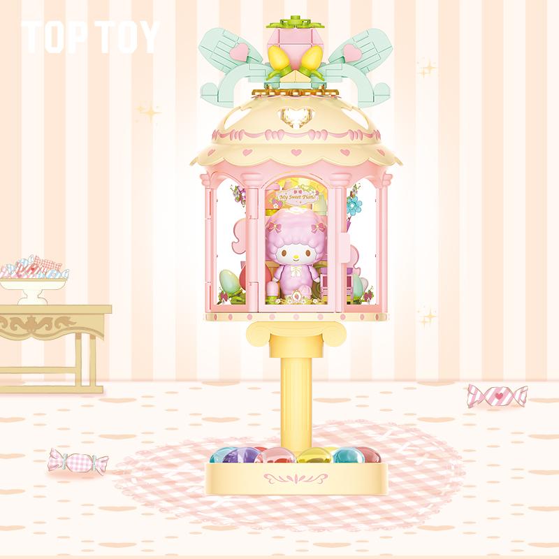 

Building Blocks Light Shadow Dream Series Kuromi My Melody Assembled Model Toy Tabletop Light Ornaments Christmas Gifts NO BOX
