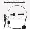 Portable Wireless UHF Mic Headmounted Microphone with Receiver Transmitter