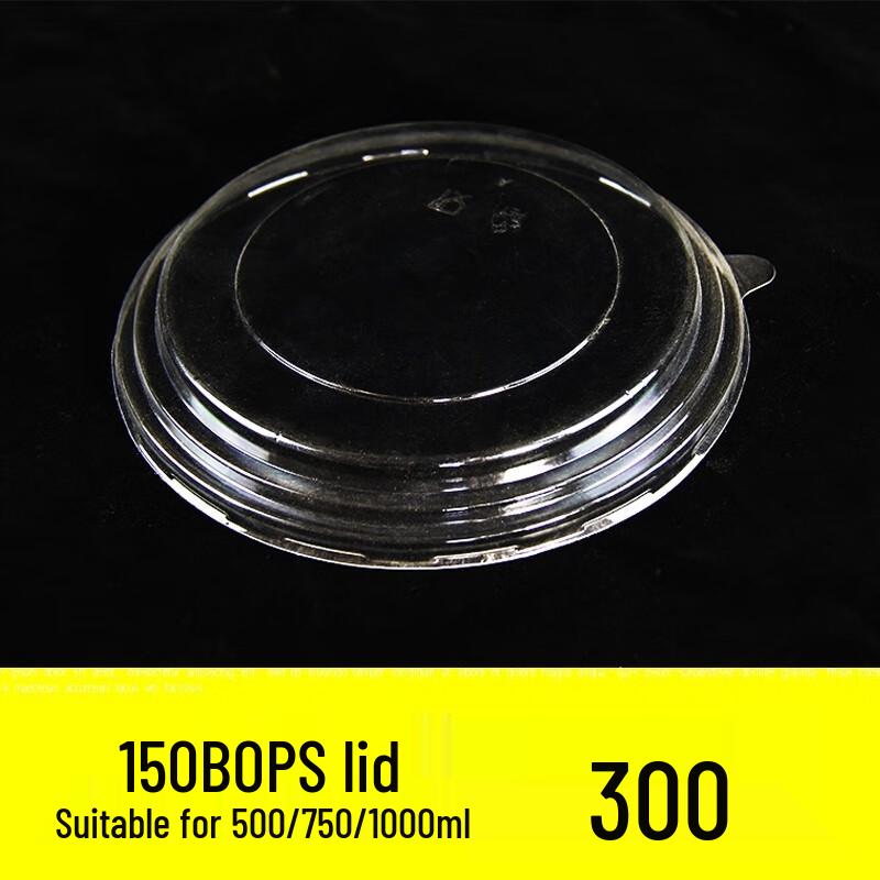 JingJingRS Kraft Paper Disposable Bowls & Lids