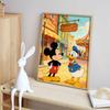 Disney Mickey Mouse and Donald Duck diamond painting handmade diy mosaic art painting kit home decoration