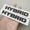 3D ABS Car Letters Logo HYBRID Sticker Side Fender Badge Rear Trunk Emblem For Mercedes Benz S Class C300 E300 GLE350 GLC300