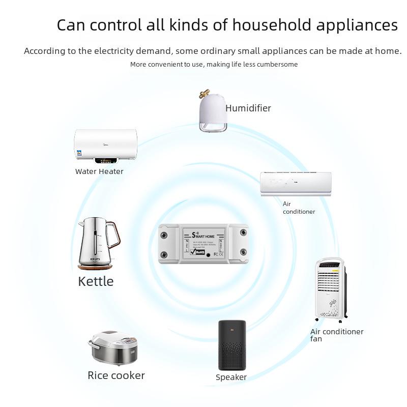 Graffiti WiFi Smart On/Off Lamp Control: App-Enabled Wireless Remote Switch