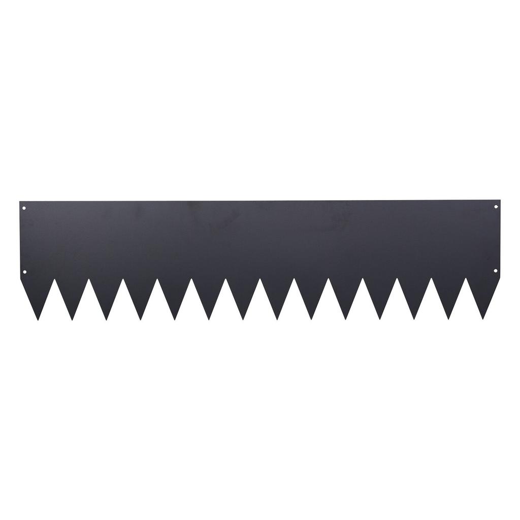 Galvanized Steel Landscape Edging, 6-Pack 1016 X 254 Mm Metal Edging for Landscaping with 8 Mounting Clips, Heavy Duty Metal Garden Edge Border for