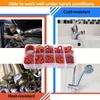 270/351Pcs Nitrile Rubber Round Gasket Sealing O Ring Set Elastic Oil Resist Washer Gaskets Seals For Faucet Plumbing Repair