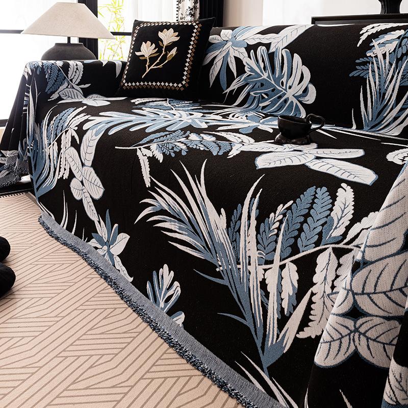 

Французский чехол для дивана на все времена года, легкий роскошный и высококачественный диванный плед, цельная диванная подушка, шенилловое диванное полотенце 180*130cm