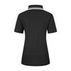 SUPERIOR Women'S Pq Basic Collared T-Shirt Black (Iwpfttp20139)