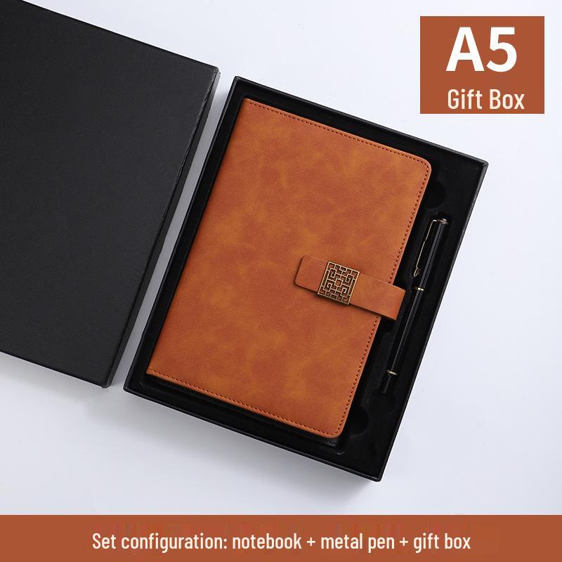 A5 Portable Business & Student Meeting Notebook Gift Set