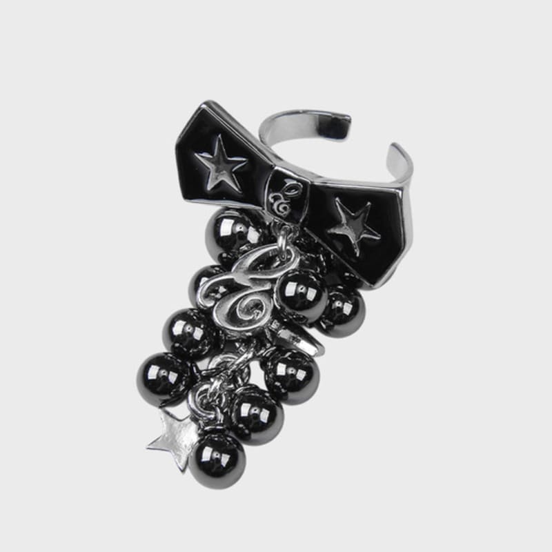 Eireve BOW&GRAPE RING (BLACK)