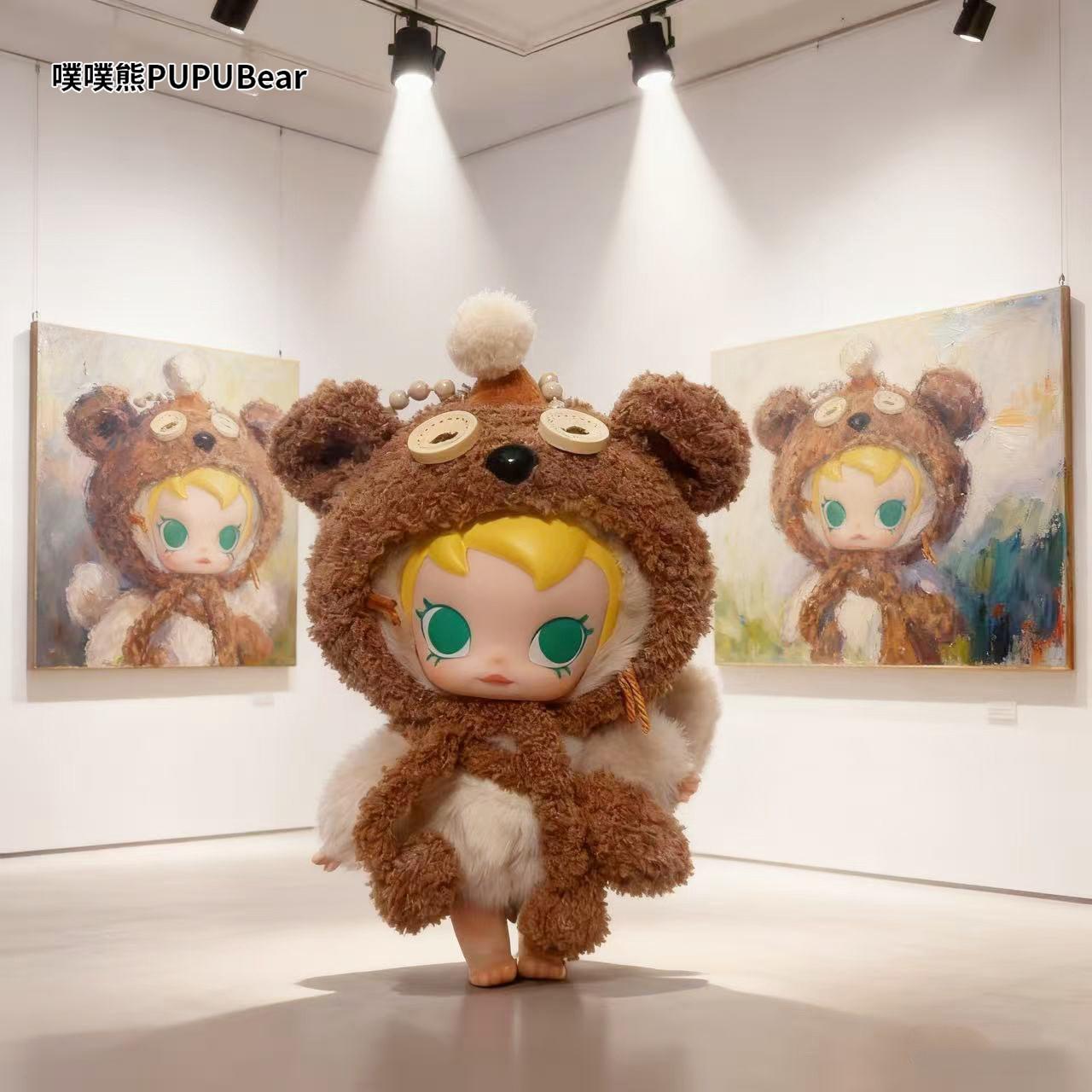

Кукла Pupubear Baby Molly Одежда Костюм Таракана Милый Наряд с Капюшоном в Стиле Торта Для Серии Pocket Friends Кукла Не Включена NO DOLL