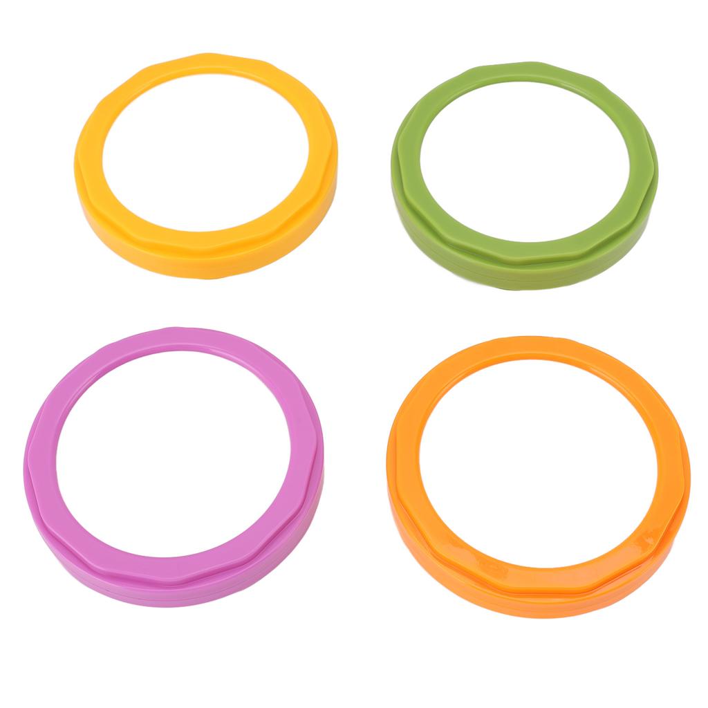 4PCS Fruit Storage Box Silicone Reusable Airtight Vegetables Storage Containers for Fridge Garlic Onions Lemon