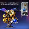 Non-Toxic Sembo Block 637Pcs Moc Animal Series Robot Building Blocks Bee Model Mecha Building Bricks Ornament Children Toy Kids Halloween Gift
