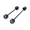 Motorcycle Front Rear Axle Guards Crash Protector Kawasaki Z900 Z900SE Z900RS Aluminum Stainless Steel POM
