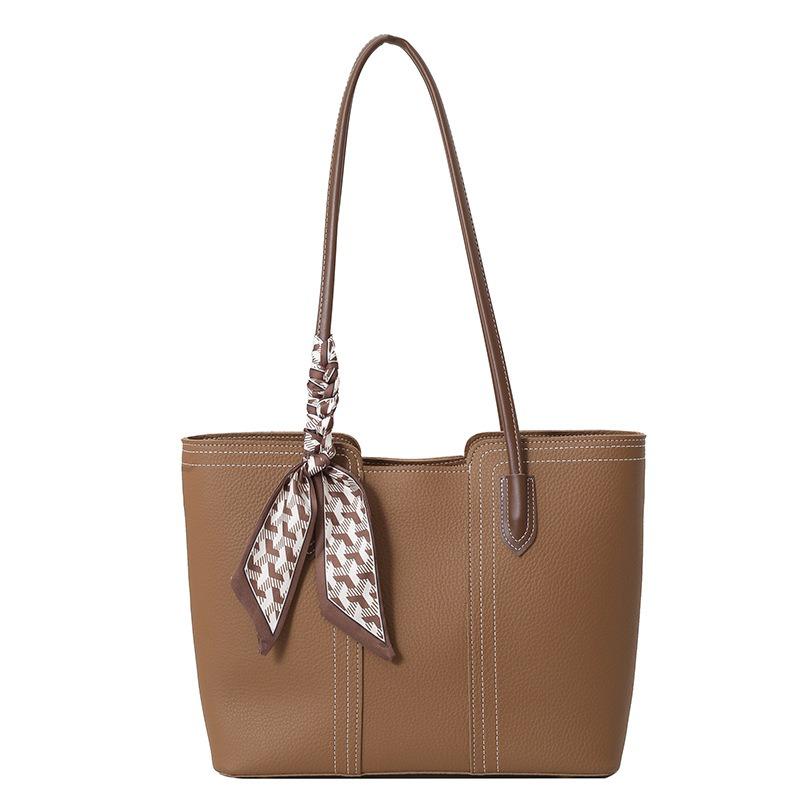 Large-capacity commuter bag women's new high-end shoulder bag simple and versatile underarm tote bag