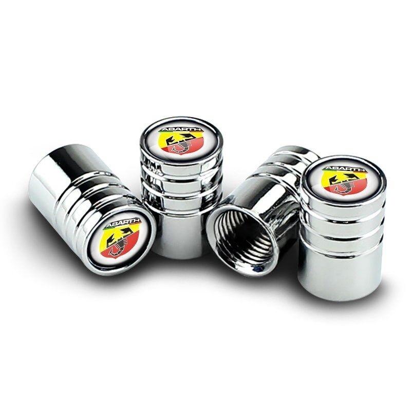 4Pcs Car Wheel Tire Valve Caps Air Stem Lavida Rline Tyre Plug for Abarth Punto 500x Stilo Ducato Palio Bravo Doblo Fiat Accessories