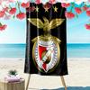1ks Ručník na pláž SL Benfica, Živý ručník vhodný pro venkovní aktivity, Kempování, Turistiku