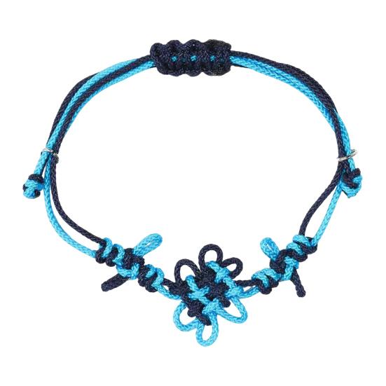 Chinese Knot Bracelet Retro Braided Bracelet Handmade Good Luck Bracelet Fashion Accessory for Men Women Daily Wear Cosplay