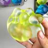 Petrolatum Material Coconut Oil Round Stress Ball Soft Slow Rebound Pinch Toy  For Kids Adults