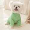Puppy dog clothes winter two feet warm small dog teddy than bear cotton coat ins wind pet dog clothing