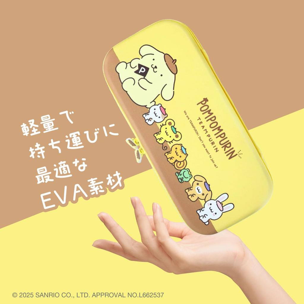 Allone EVA Color Case for Sanrio Characters x 4 x 30 Compatible with Switch Easy to Protects from Scratches and Double Interior Favorite Gaming, 2,