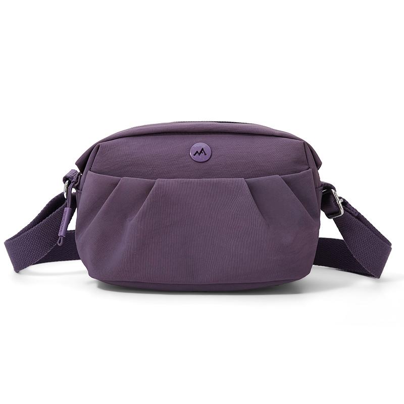 Leichte Nylon-Tasche Damen Schultertasche Crossbody-Tasche Mehrschichtige Handy-Tasche