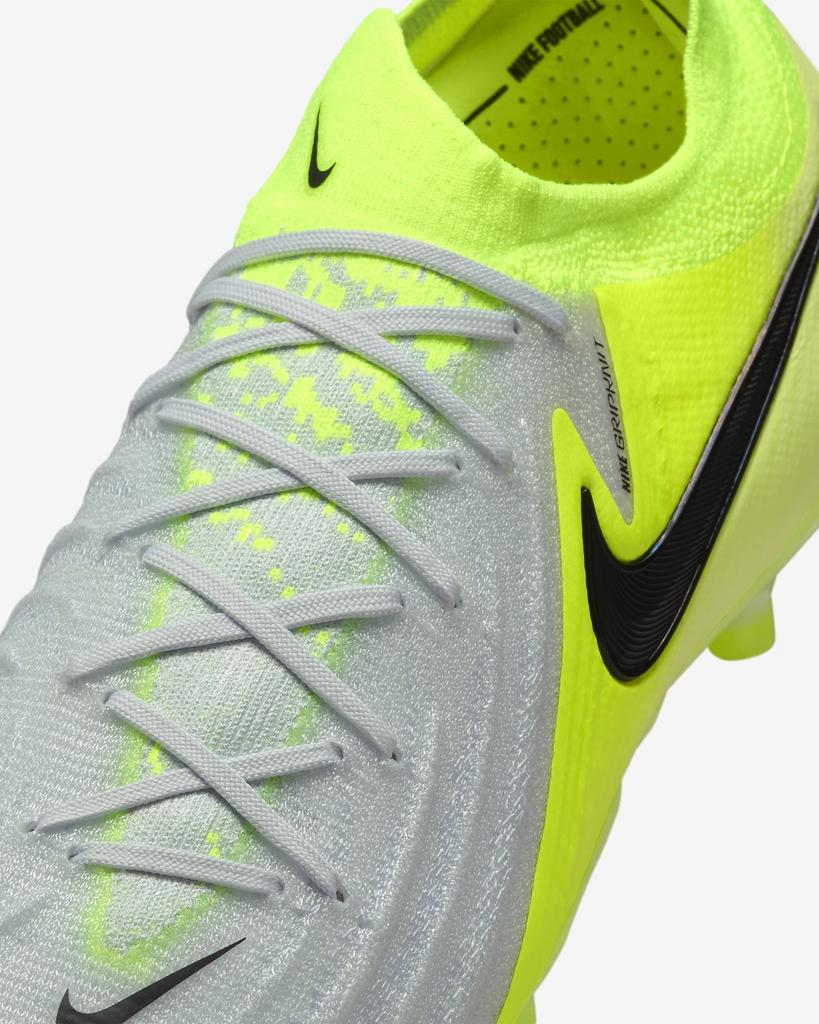 FJ2554-003 Nike Phantom GX 2 Elite Metallic Silver Volt Black (Men's)