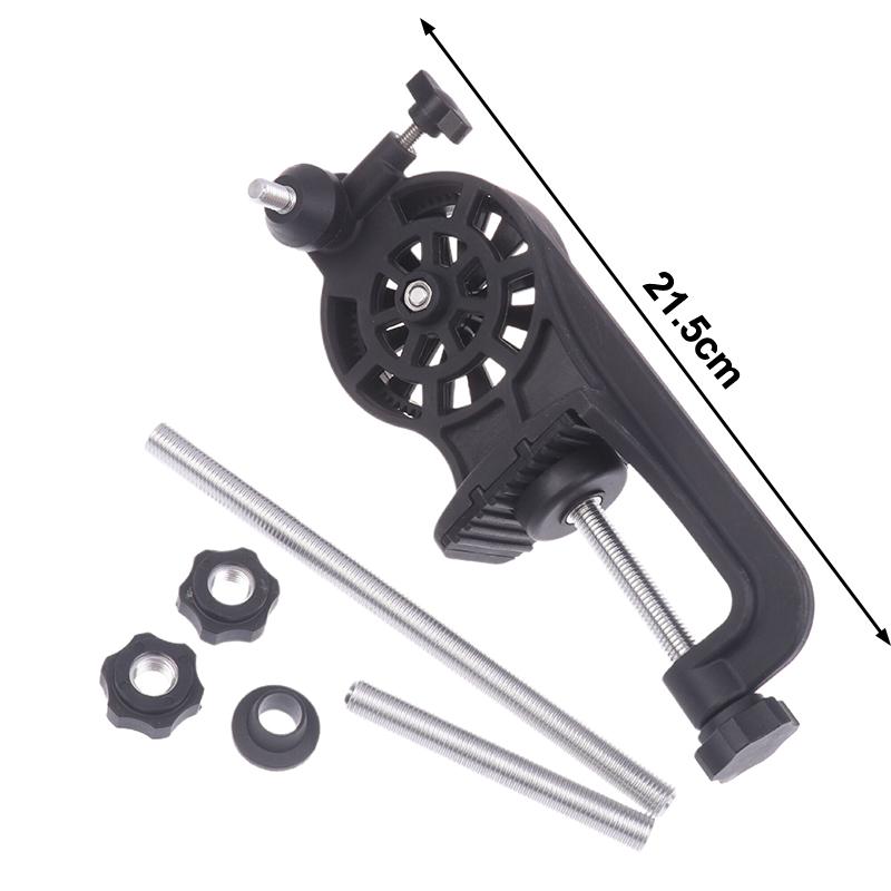 Non-slip Fishing Line Spooler Reciprocating Fishing Wire Winding Reclaimer Outdoor Adjustable Fishing Line Winder Table Clamp