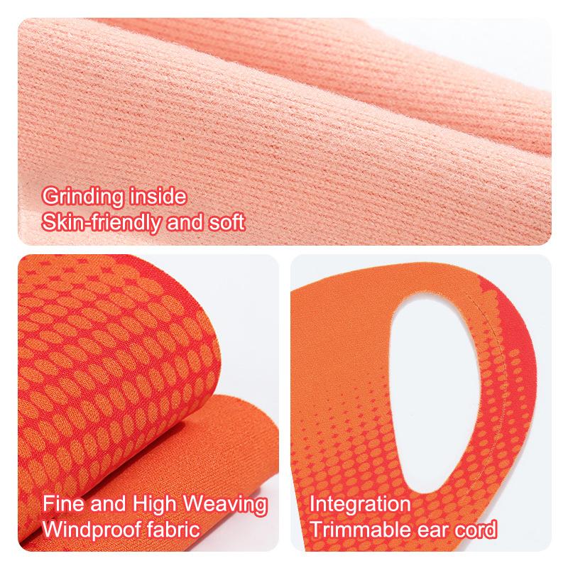 Winter Ski Anti Frost Nose Patch Warm Face Mask Outdoor Windproof Skiing Cycling Face Mask Windproof Cold Protection