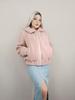 Granular Velvet Frühling und Herbst Damenmode Jacke Einfarbige Jacke