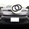 Voor Toyota C-HR CHR 2016 2017 2018 Auto Voor/Achter Mistlamp Cover Versieringen Terug Staart Bumper Mistlamp lamp Molding