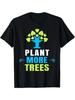 Plant More Trees Embrace Tshirt Earth Day with Tree Print for Womens Casual Wear  Ecofriendly Short Sleeves