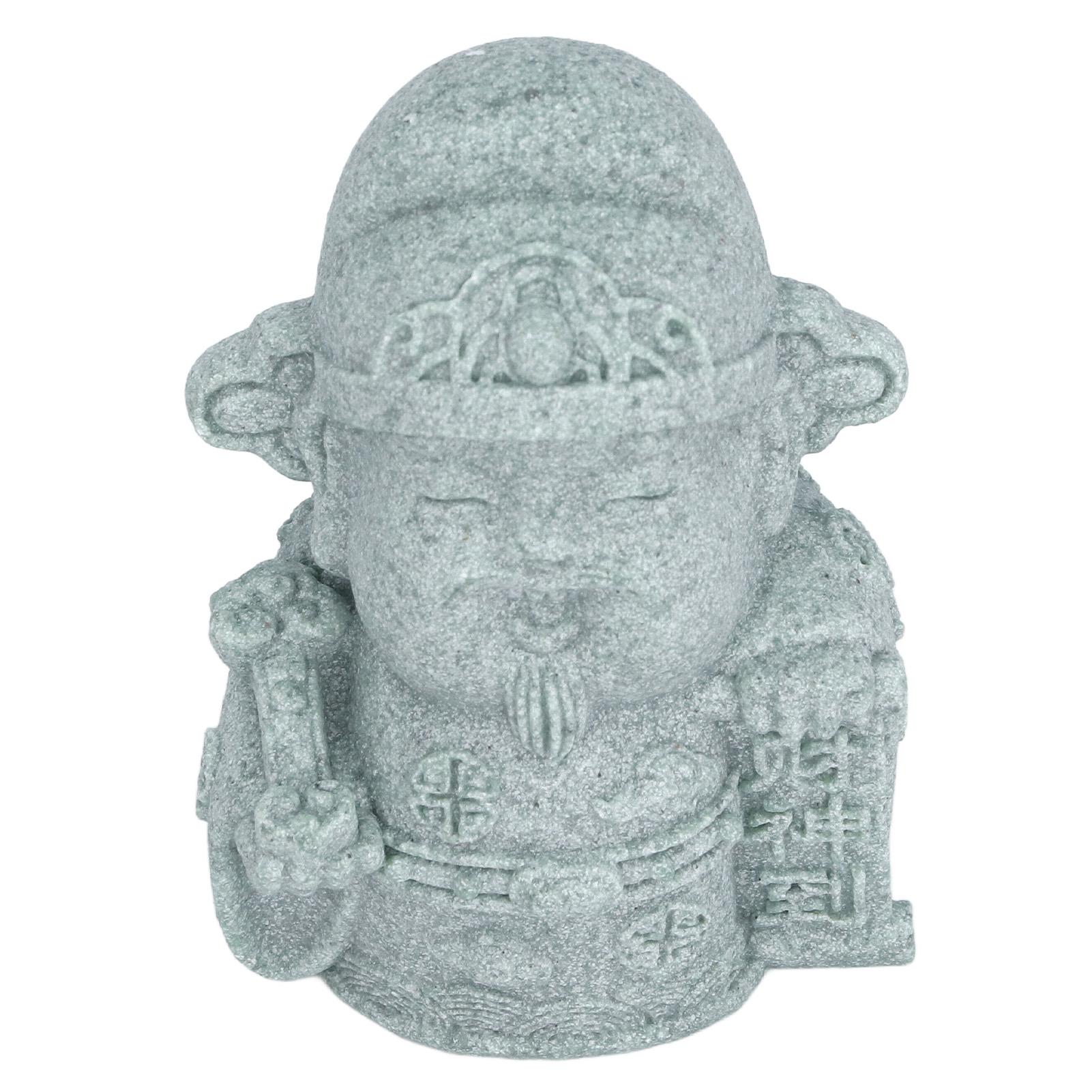 

Chinese God Statue Decor Feng Shui Lucky Ornament for Living Room Bedroom Office Desktop Home