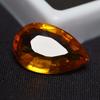 CERTIFIED Orange Sapphire Pear Cut 9.45 Ct Natural RING SIZE Loose Gemstone