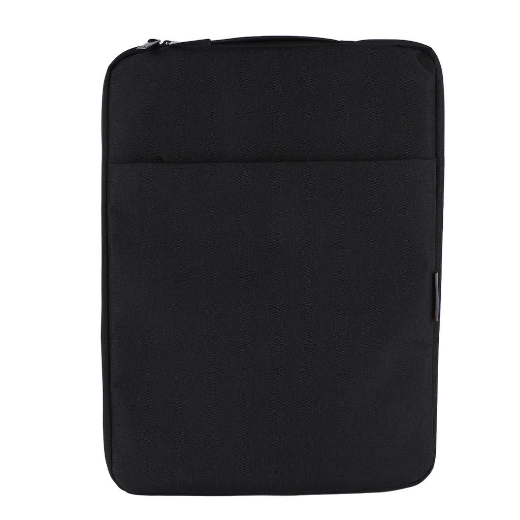 Laptop Case Soft Velvet Front Pocket Elastic Handle Smoothing Zipper Tablet Sleeve for 15 to 16.7