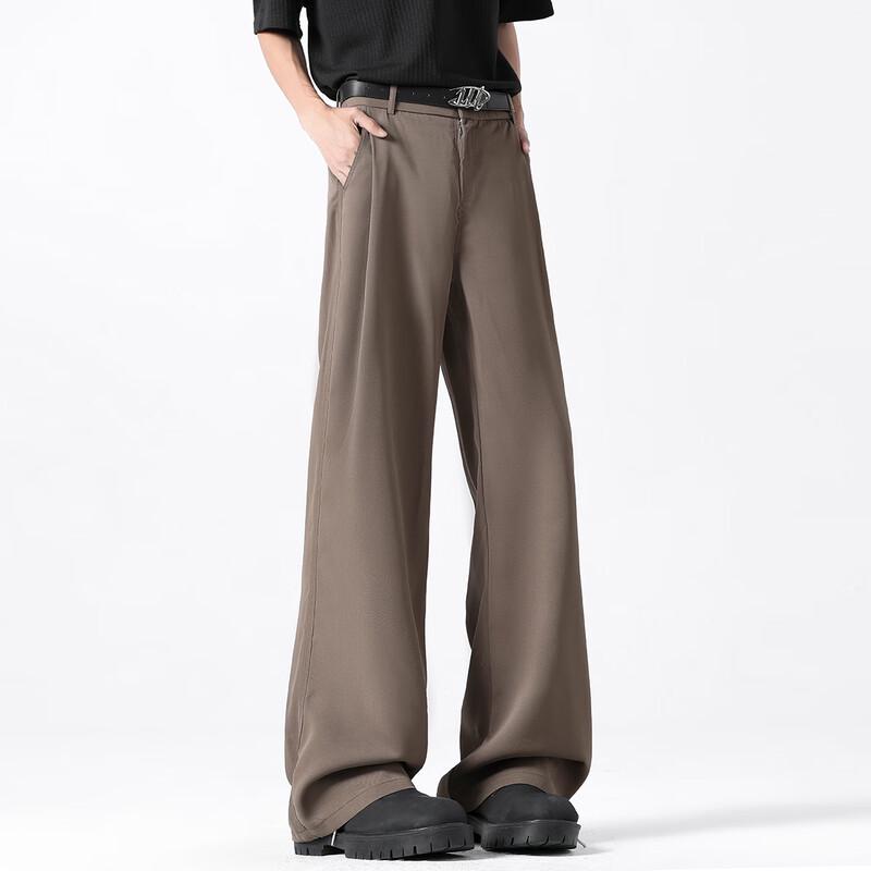 Foss Phil Men's Autumn/Winter Flared Wide-Leg Casual Trousers