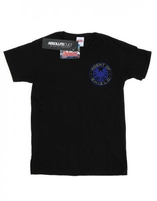Mens Agents Of SHIELD Breast Print T-Shirt