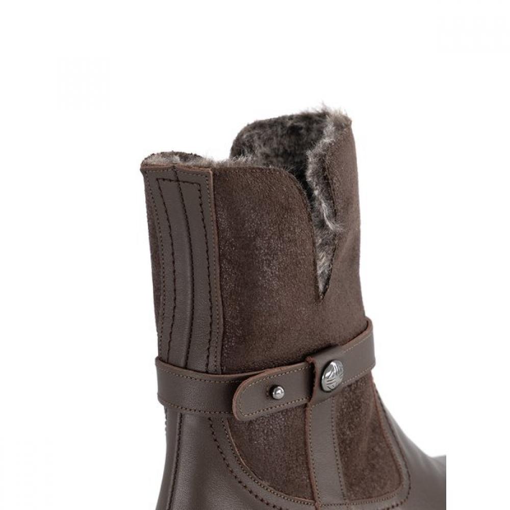 Vainer Women S Comfort Fur bootS Dark Brown 325f0v1c