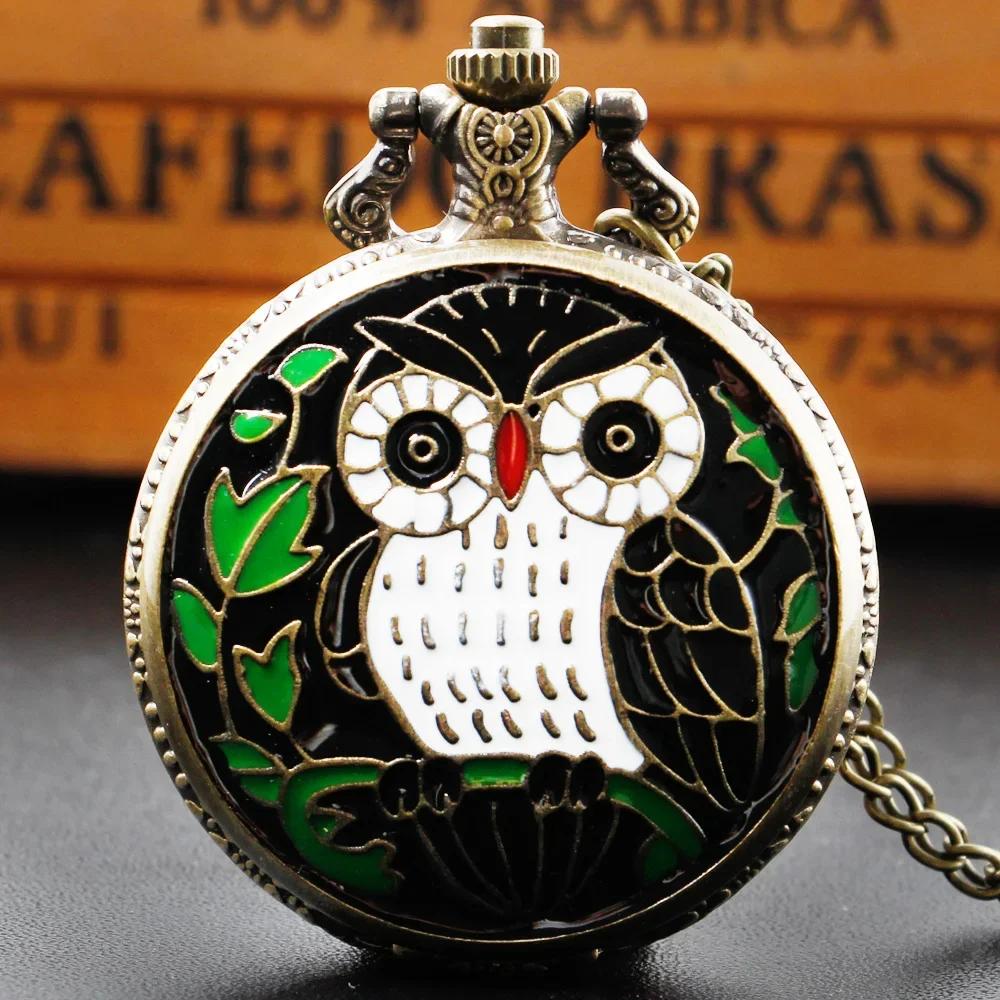 

Personalized Creative Cat Head Pocket Watch Antique Vintage Quartz Chain Clock Pendant Jewelry Timepiece Gift for Women Men коричневый