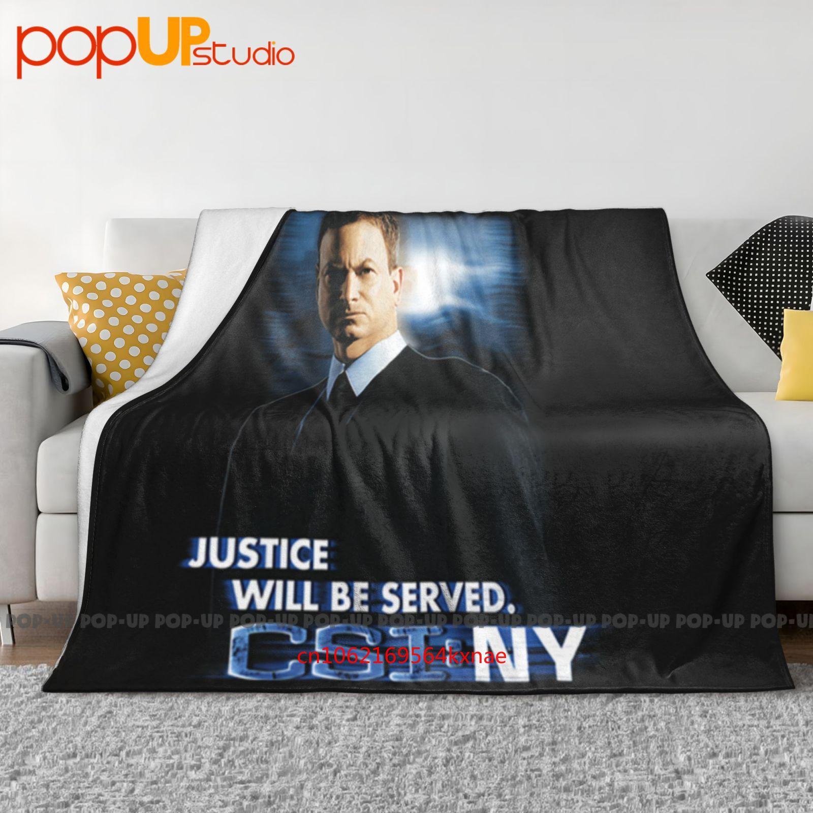 Csi Ny Правосудие Служит Ультра-Мягкое Одеяло Стеганое Зимнее Покрытие для Дивана Покрывала для Кровати 30x40in