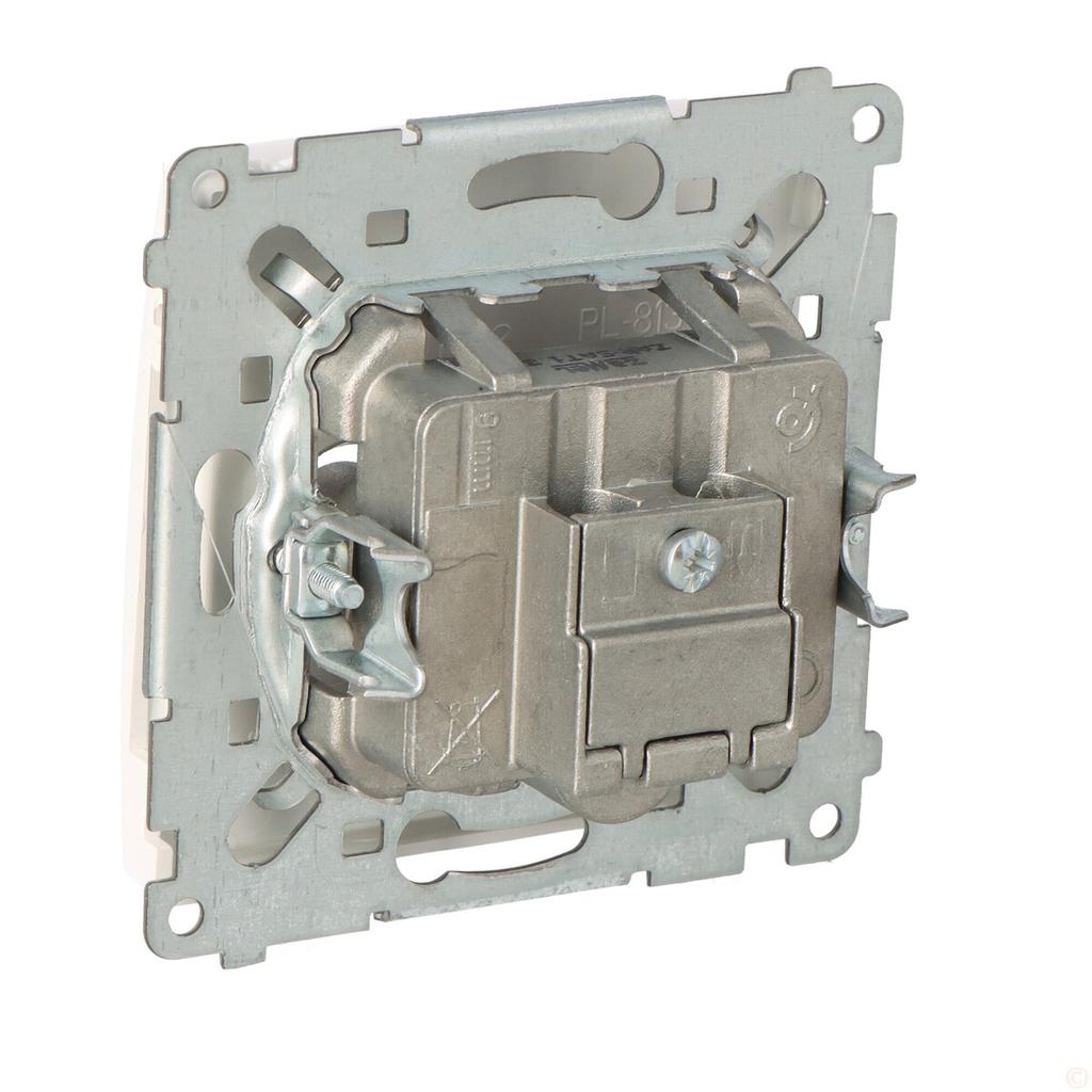 RTV-SAT Terminal Socket BMZAR-SAT1.3/1.01/11 Basic Module White