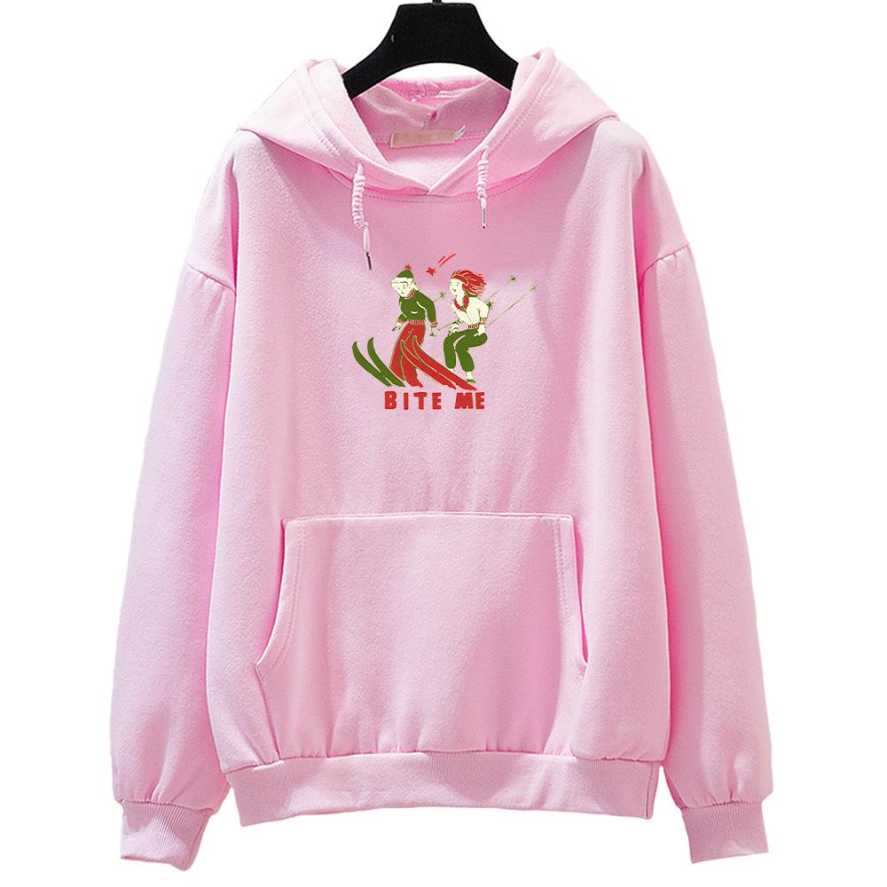 Ski Hoodie Reneé Rapp Merch Sweatshirts Men Women Vintage Pullovers Fleece Casual Long Sleeve Autumn Winter Fashion Casual Hoody