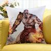 Game God of War   Various Sizes Square Pillow Case For Car Home Bedchamber Decor