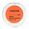 COSCOS Perfect Matte Concealer Scarlet Orange ist ein Multi-Concealer-Make-up, das entwickelt wurde, um Augenringe, Hautunreinheiten und Mattheit abzudecken und gleichzeitig den Hautton zu verbessern.. Es