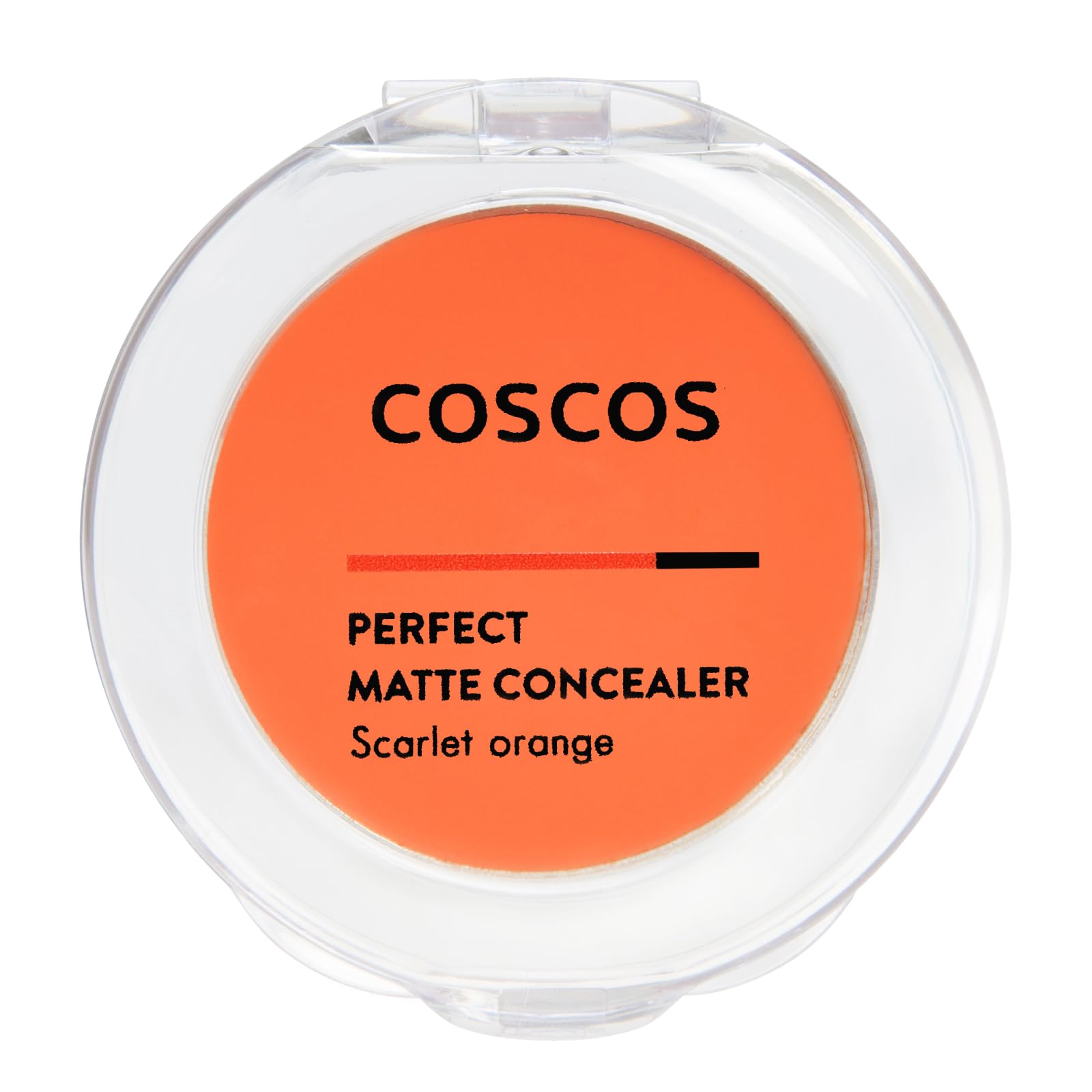 COSCOS Perfect Matte Concealer Scarlet Orange is multi-concealer makeup designed cover dark circles blemishes dullness while enhancing skin tone. It