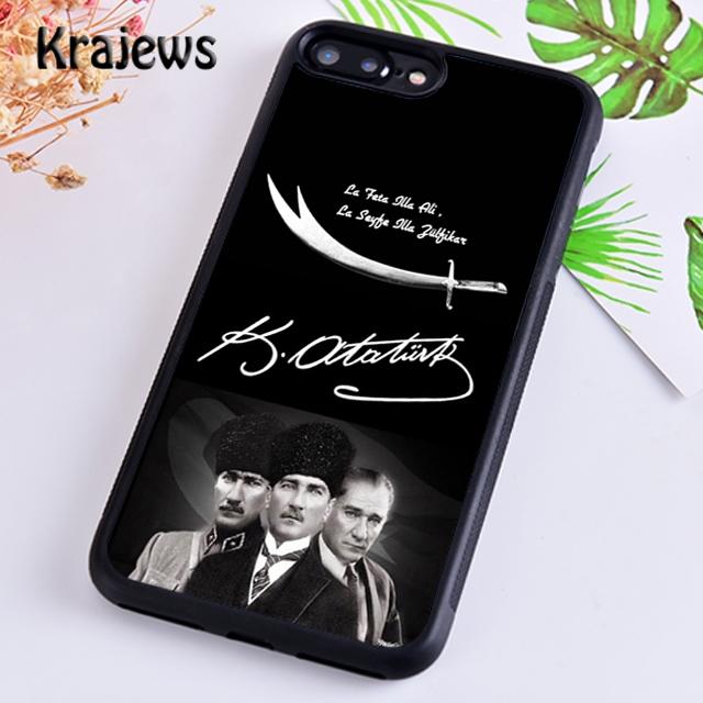 Mustafa Kemal Ataturk Phone Case Cover For iPhone 17 Air 16 15 14 plus 12 13 pro max coque Shell Fundas