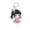 Demon Slayer Kimetsu no Yaiba Anime Pajamas Series Tanjiro Kamado Tokito Muichiro Acrylic Double Sided Lovely Keychain Transparent