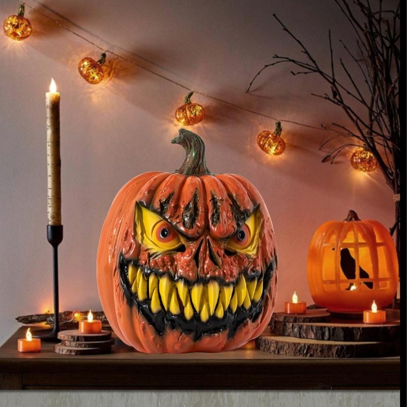 Maschera di Zucca Integrale Copricapo di Zucca di Halloween Maschera di Zucca Traspirante Integrale per Donne Uomini Cosplay di Halloween