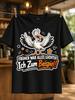 Gerunisex Everything Was Lighter Cartoon Stork With Sunrise Retro Accents Warm I Was Lighter Too Age Unisex All Tshirt
